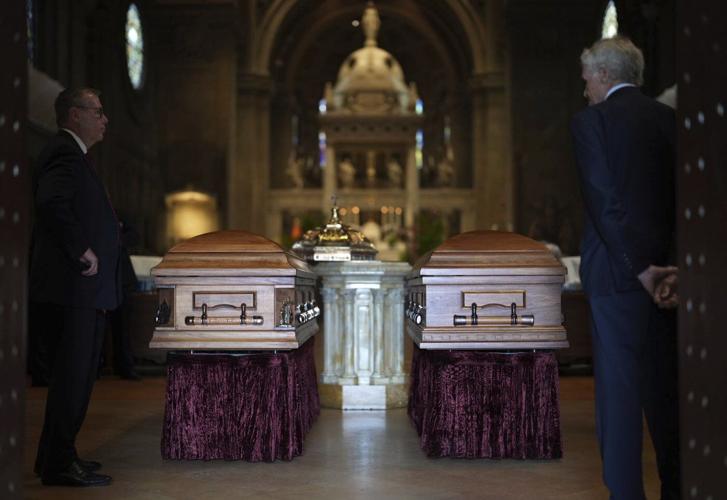 Biden, Harris and Walz attend funeral for former Minnesota House Speaker Melissa Hortman