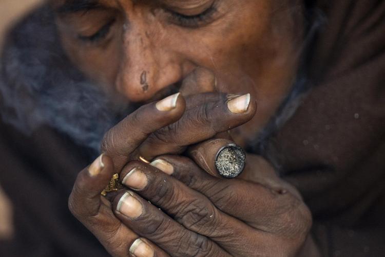 Tens of thousands gather for Hindu festival at Nepal temple, with many lighting up marijuana joints