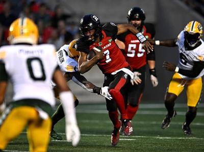Adams picks up win in first career start as Redblacks beat Elks 26-7
