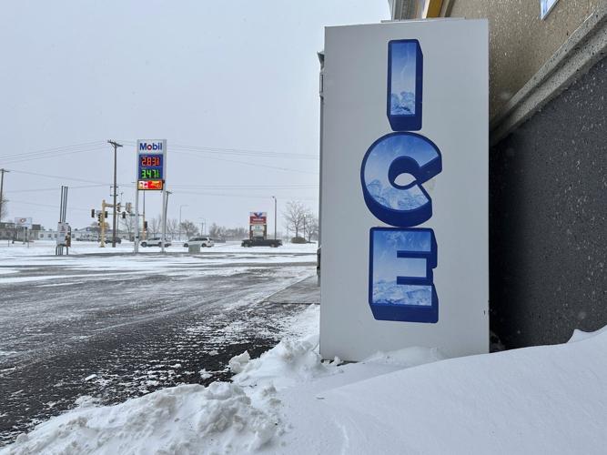 Snow, ice and strong winds make for dangerous conditions in upper Midwest
