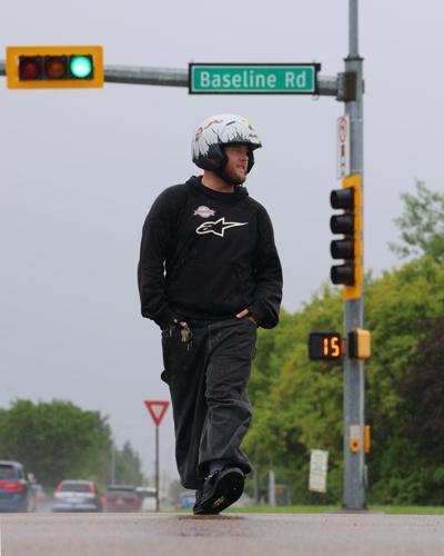 Police in Alberta say dancing isn't the issue in debate over roadside entertainer