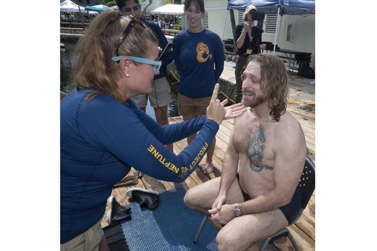 Florida's 'Dr. Deep' resurfaces after a record 100 days living underwater