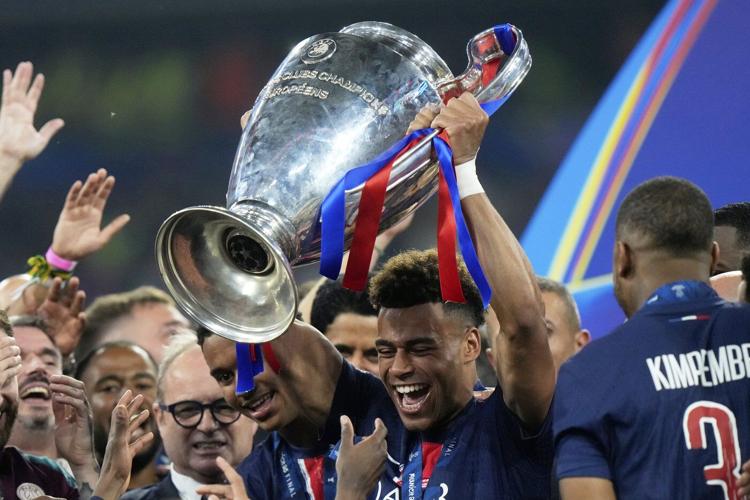 Paris Saint-Germain routs Inter Milan to win the Champions League for the first time