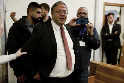 US visit by far-right Israeli minister draws tense protests and 'big fissures' in Jewish community