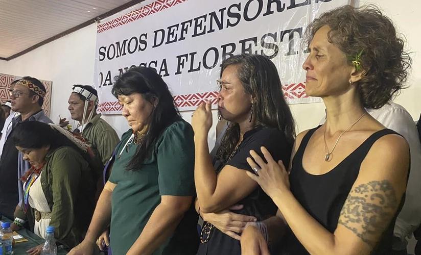 Brazil delegation visits Amazon region where pair died