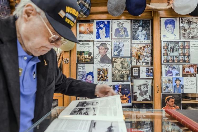 New Orleans hat seller honored by France for service in WWII
