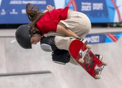 Toronto teenager Fay De Fazio Ebert wins Pan American Games skateboarding gold