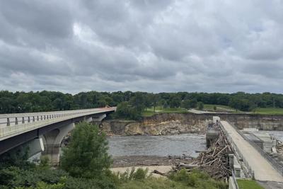 A bridge near a Minnesota dam may collapse. Officials say they can do little to stop it