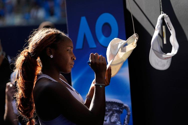 At 21, Coco Gauff has enjoyed hanging out with emerging teens at Australian Open