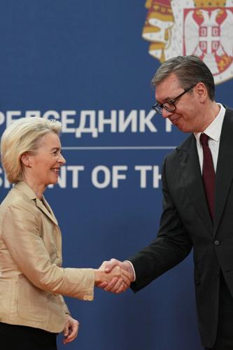 EU chief tells Serbia to act on reforms and implement Russia sanctions