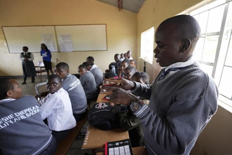 As Zambia schools take on climate change, one teen is spreading the word in sign language