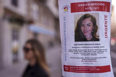 American woman goes missing in Madrid after helmeted man disables cameras