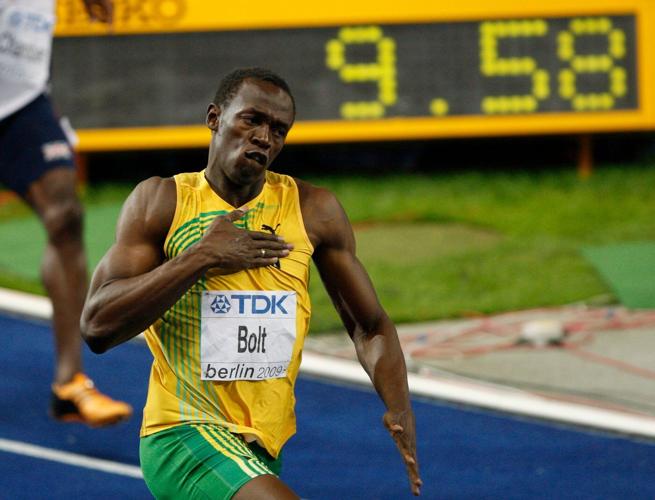 A look at some notable milestones achieved in world athletics over the years