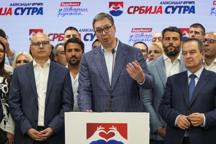 Ruling populists declare victory in Serbia local vote despite opposition claims of irregularities