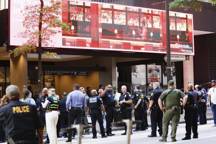 Gunman wounds 3 in Atlanta food court before being shot by officer, police say