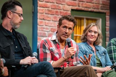 Ryan Reynolds says his two-year-old helped convince Bill Murray to do John Candy doc