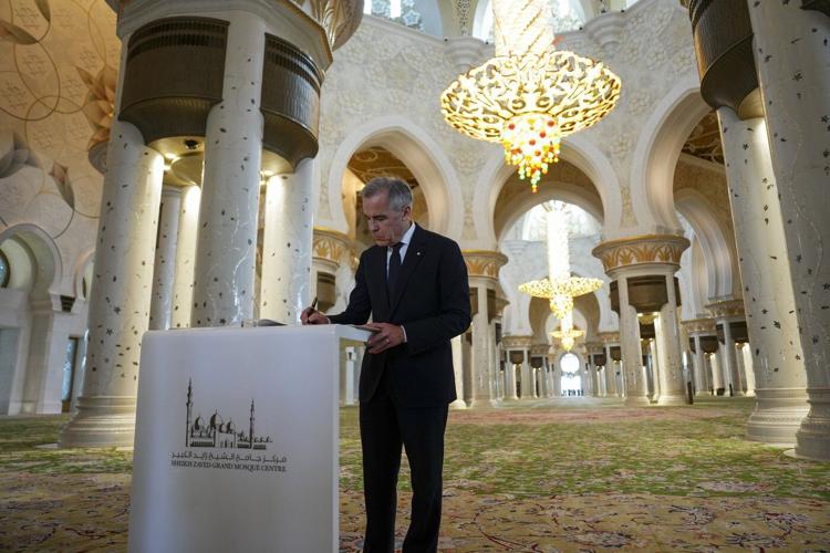 Carney signs UAE investment pact, launches trade talks during Abu Dhabi visit