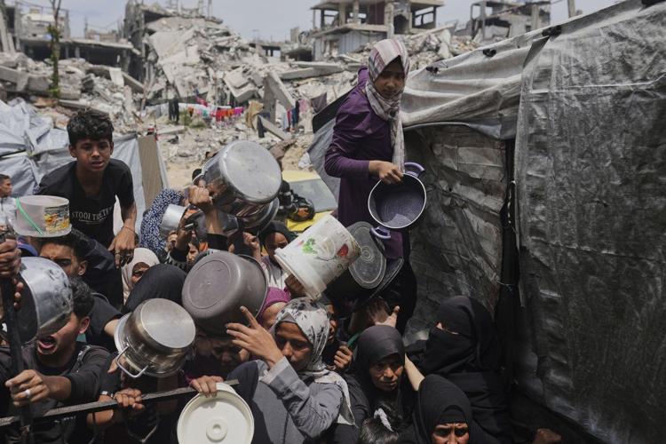 Israeli strikes kill at least 20 people in Gaza as Trump wraps up his Middle East visit