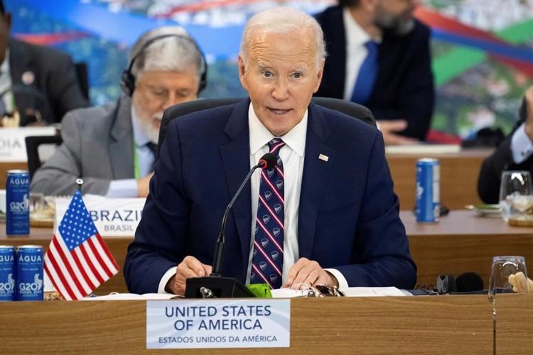 Biden appeals to world leaders to stay in the climate fight as Trump shadows his efforts