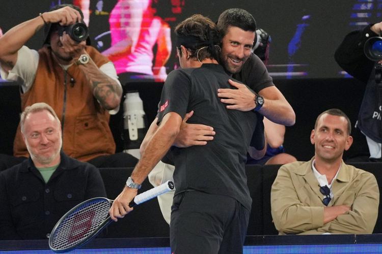 Roger Federer steals the show at Australian Open's first formal opening ceremony