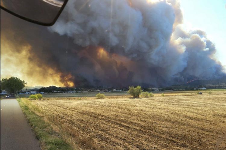 A wildfire in southern France has killed 1 and injured several and is still spreading