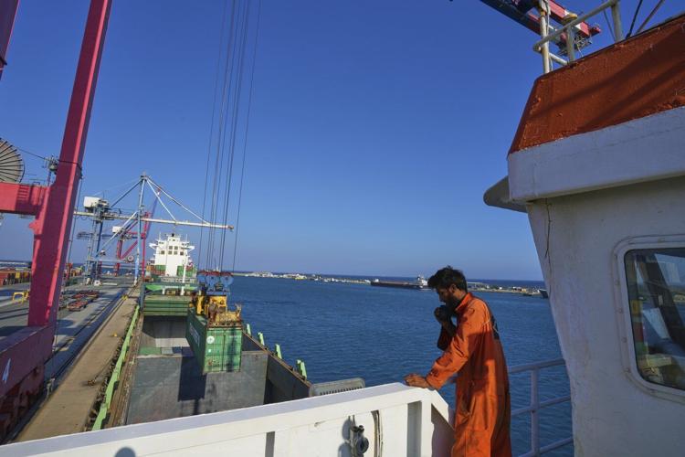 A ship with hundreds of tons of food aid for Gaza nears an Israeli port after leaving Cyprus