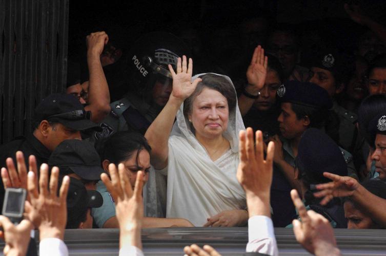 Khaleda Zia, former Bangladeshi prime minister and archrival of Hasina, dies at 80
