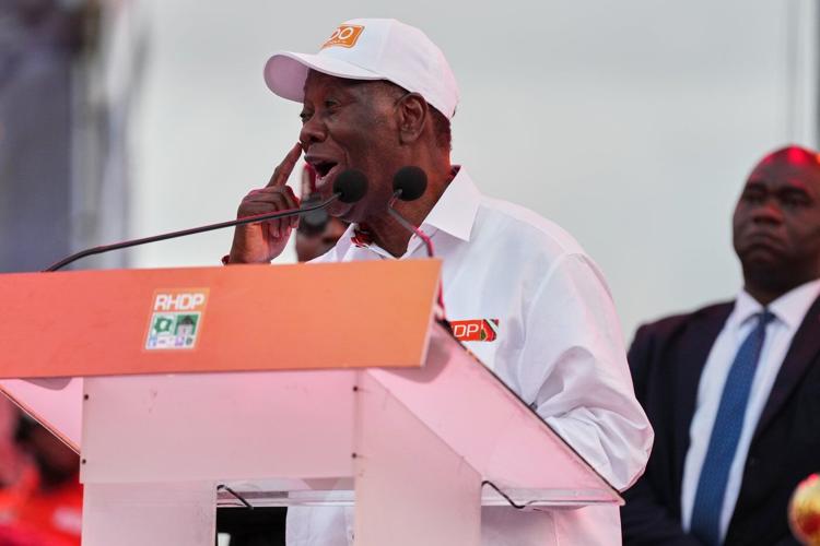Ivory Coast presidential candidates hold final rallies ahead of Saturday's election