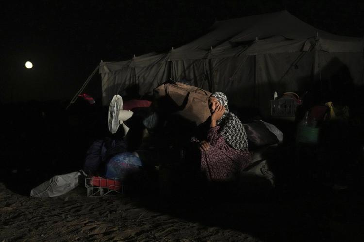 Despair deepens for a Palestinian family forced to flee across Gaza yet again