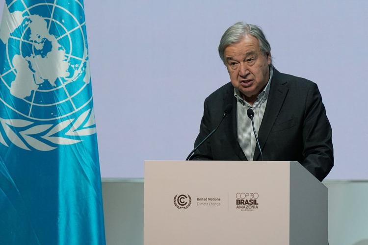UN General Assembly chief says curbing climate change would make world more peaceful and safer