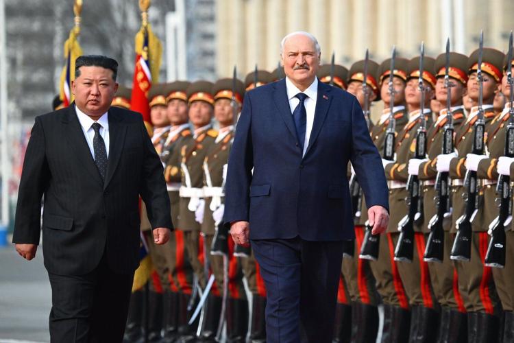 North Korea, Belarus leaders meet in Pyongyang, sign friendship treaty