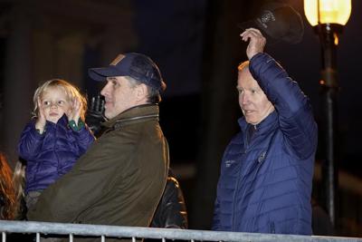 Biden, family attend Christmas tree lighting on Nantucket