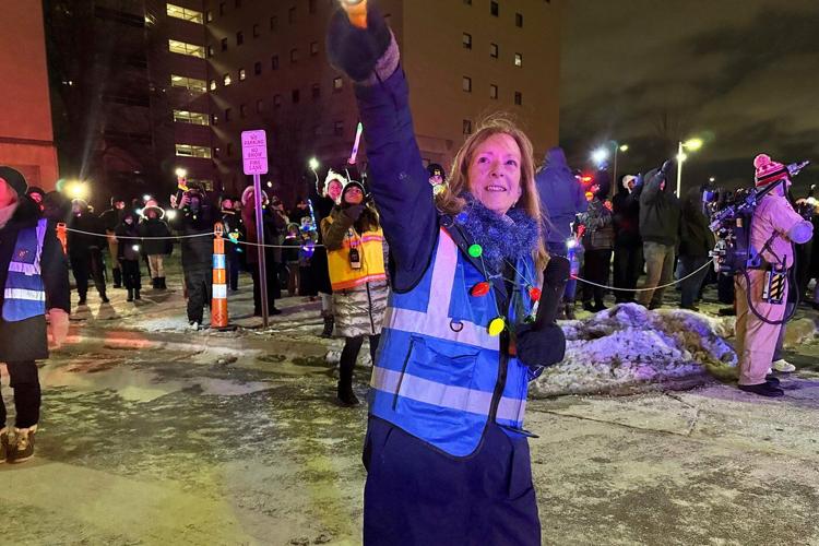 A nightly tradition brings light and hope to children at Michigan hospital