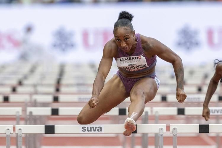 American Masai Russell leads stacked field of hurdlers chasing Camacho