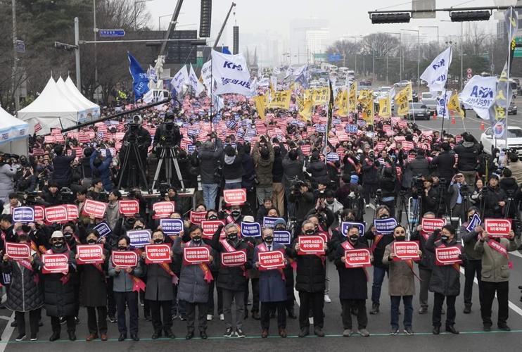 South Korean doctors hold massive anti-government rally over medical school recruitment plan