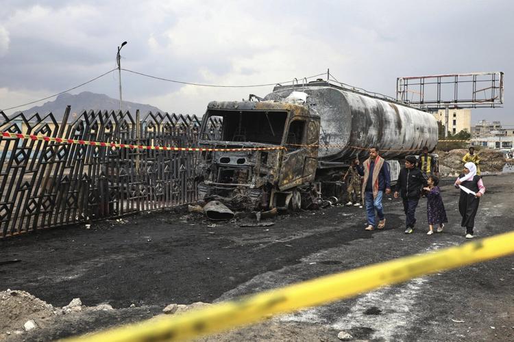 Death toll from Israeli strikes on Yemen’s capital rises to 10, authorities say