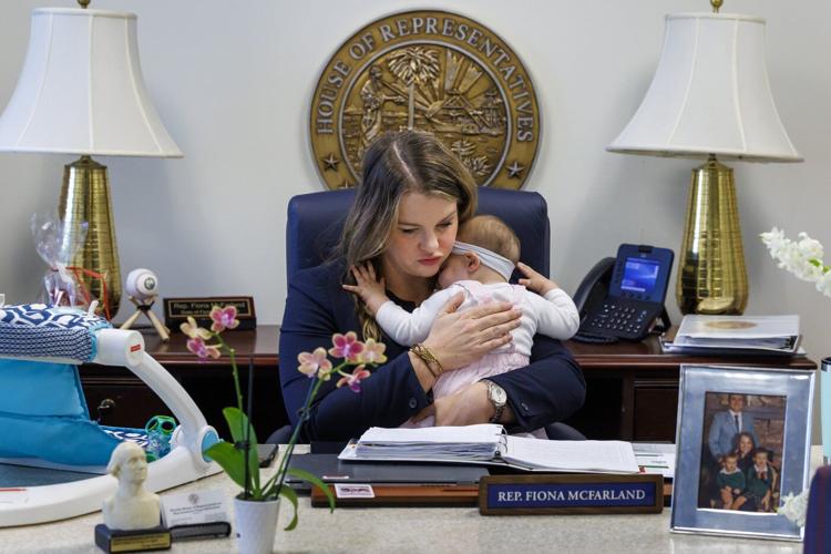 Child care in the Capitol: As more women run for office, some are bringing their kids