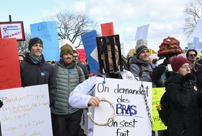Expelled CAQ member of Quebec legislature slams government over doctor payment bill