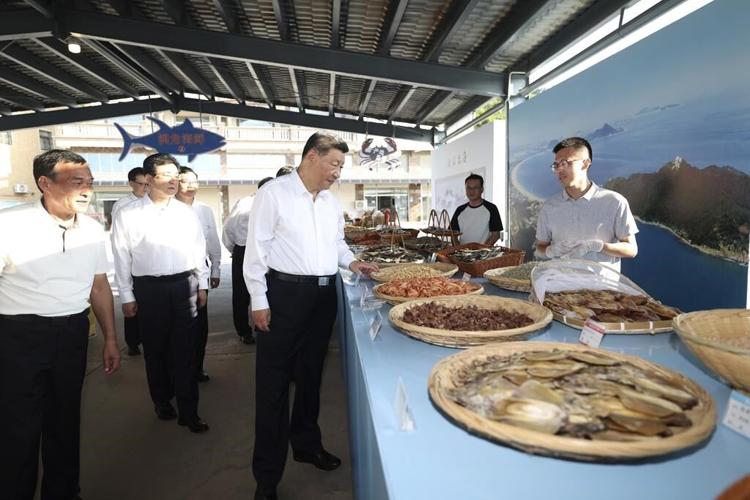 China's leader makes rare visit to province facing Taiwan following major war exercises