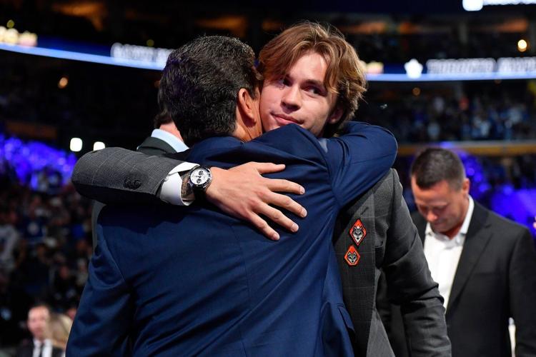 'My dream come true': Maple Leafs select Gavin McKenna first overall at NHL draft