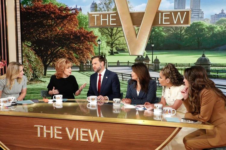 JD Vance went on television to plug a faith memoir. 'The View' had other plans