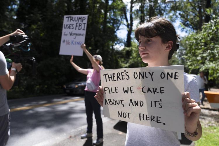 Photos of FBI searching the home and office of John Bolton, a former Trump ally turned critic