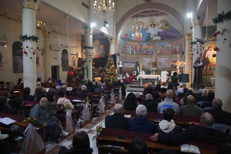 Thousands flock to Bethlehem to revive the Christmas spirit after 2 years of war in Gaza
