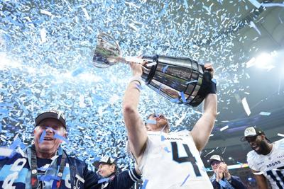 '24 Grey Cup MVP Arbuckle in competition for Argos backup job