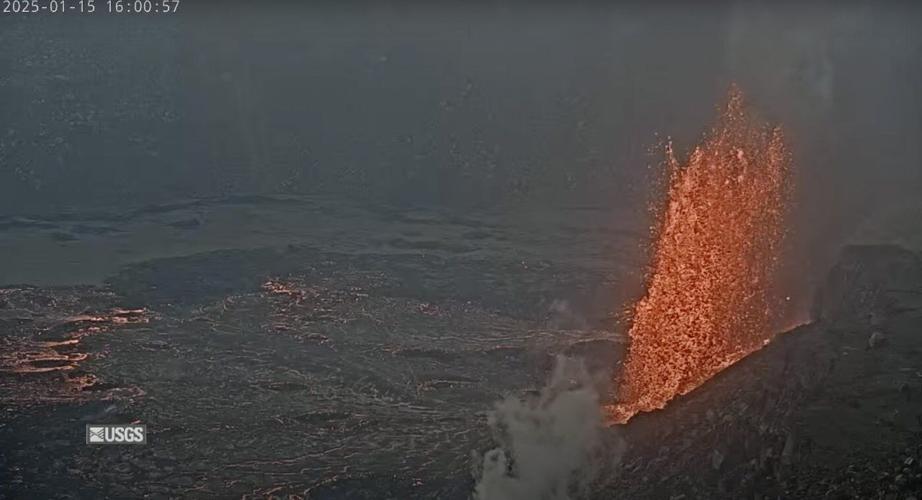 Hawaii's Kilauea volcano is spewing lava once again
