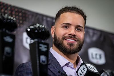 Bombers running back Oliveira named CFL's outstanding player