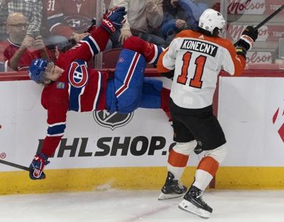 Canadiens defencemen Kaiden Guhle, Arber Xhekaj out against Maple Leafs