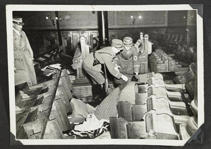Newly discovered photos show Nazi Kristallnacht up close