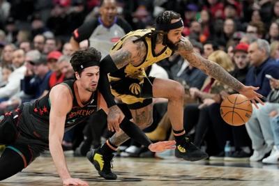 Immanuel Quickley's double-double powers Raptors past Wizards 130-122