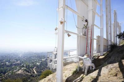 Hollywood sign gets makeover ahead of its centennial in 2023